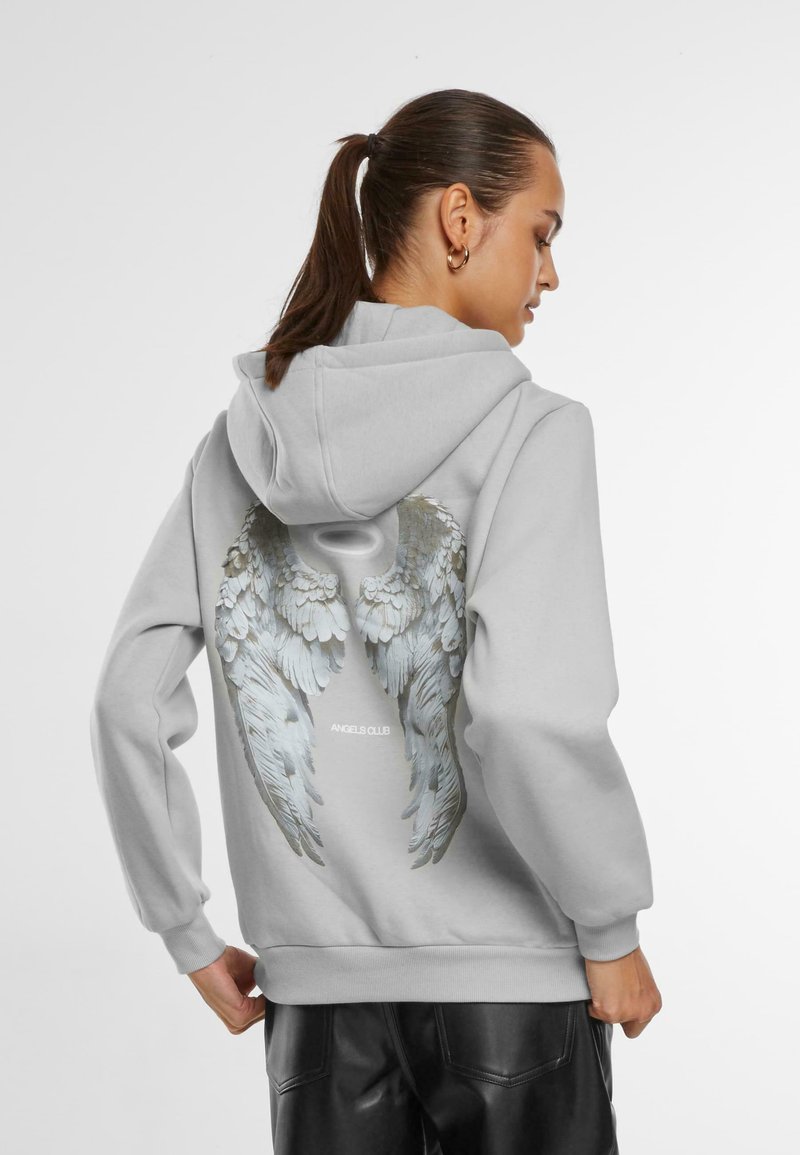 Mister Tee - ANGELS CLUB - Hoodie - lightasphalt, Enlarge