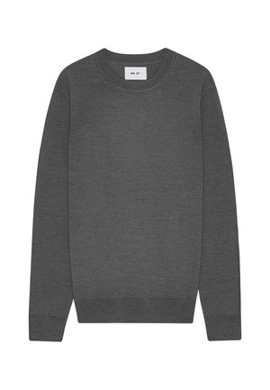 NN.07, TED 6605 - Striktrøje - dark grey melange