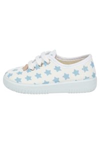 Pisamonas ESTRELLAS - Baby shoes - celeste