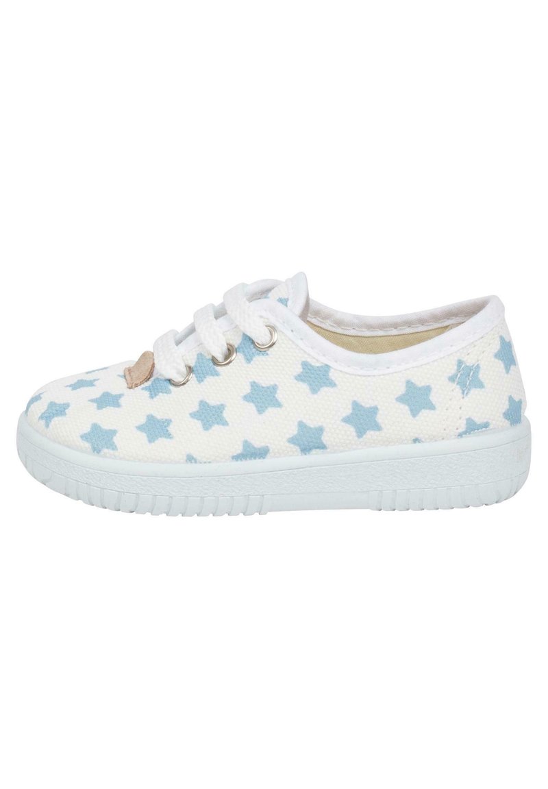 Pisamonas ESTRELLAS - Baby shoes - celeste