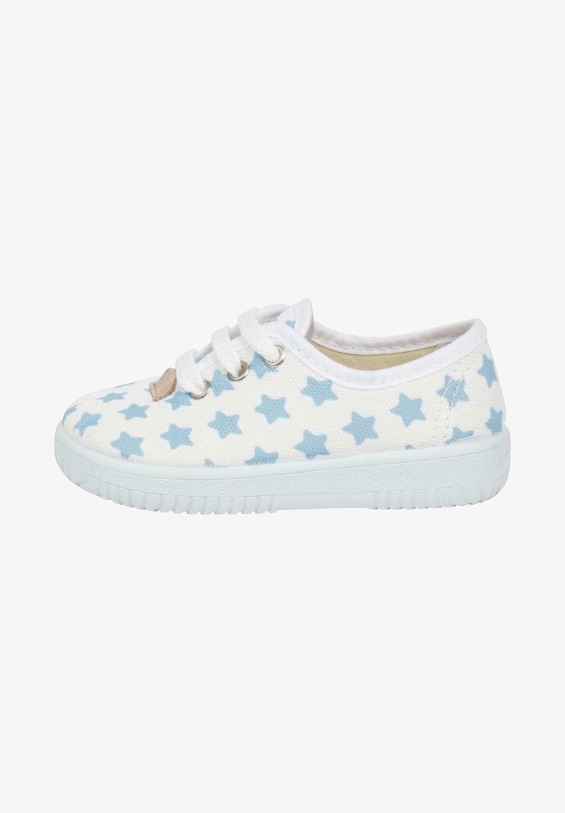 Pisamonas ESTRELLAS - Baby shoes - celeste