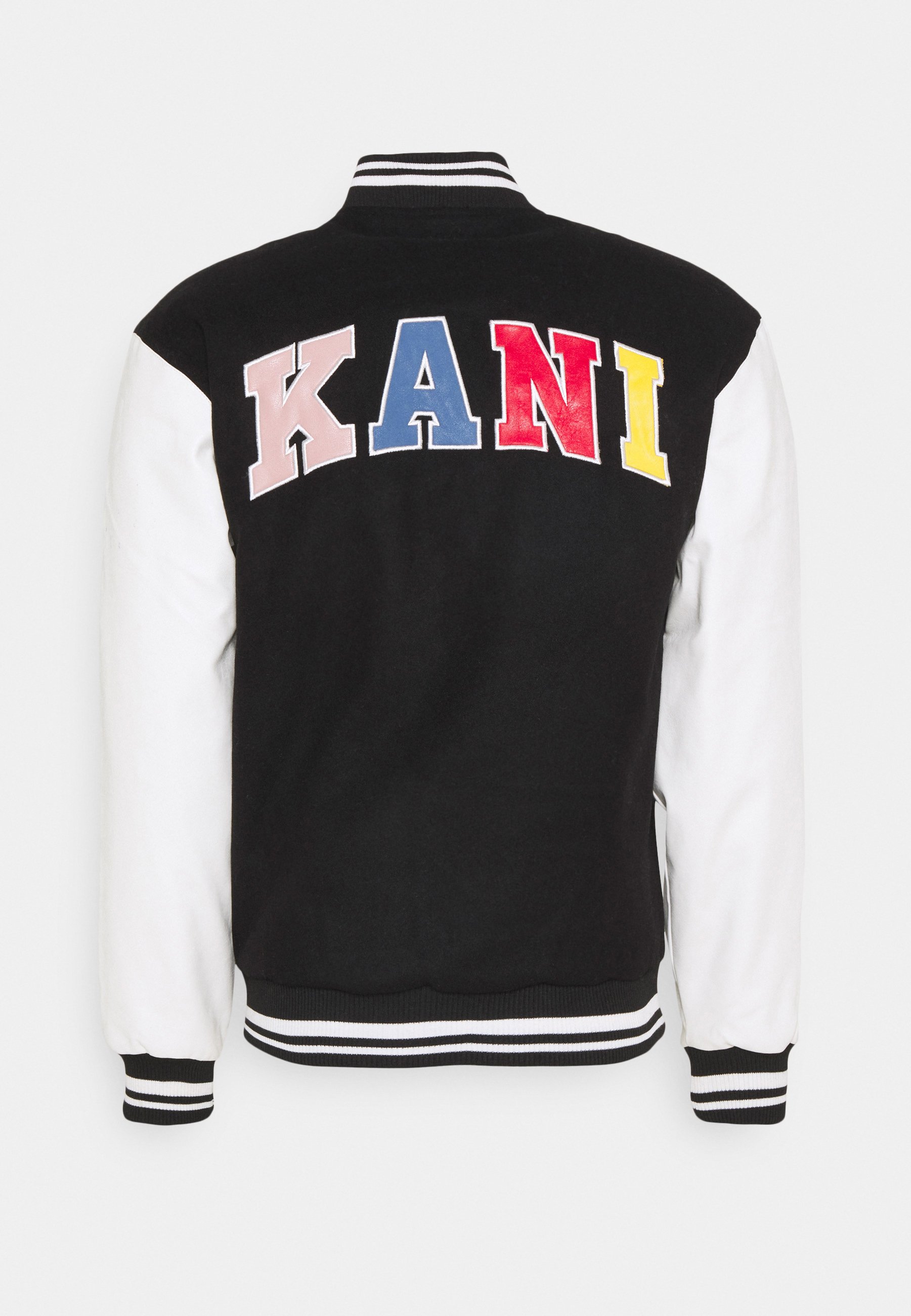 Karl Kani UNISEX BLOCK COLLEGE JACKET - Bomber Jacket - black -  Zalando.co.uk