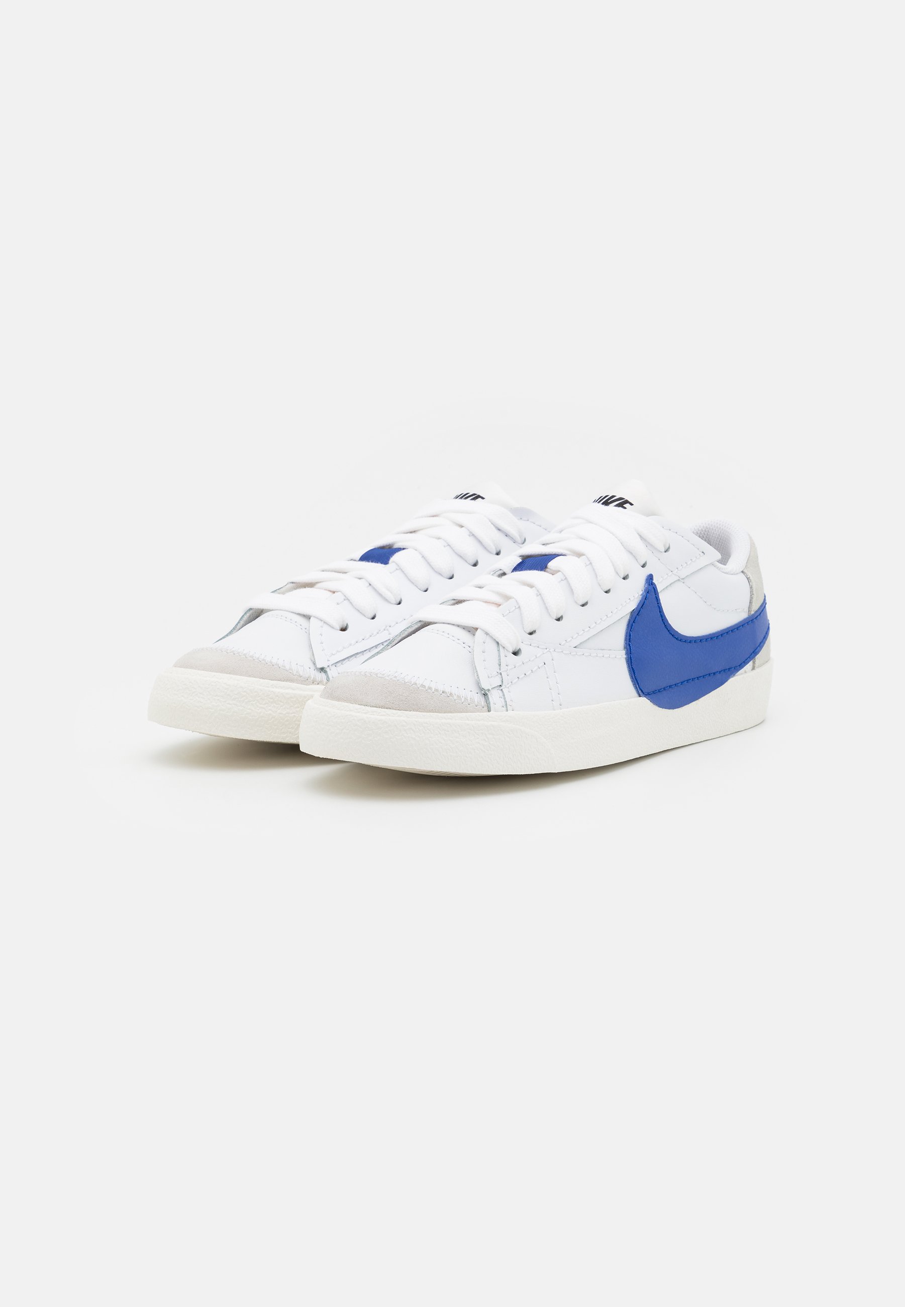 Nike Sportswear BLAZER 77 JUMBO - Sneakers basse - white/old royal/light  bone/sail/team orange/bianco - Zalando.it