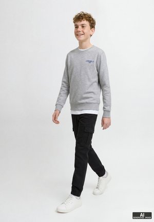 JJ Rebel, Felpa - light grey melange
