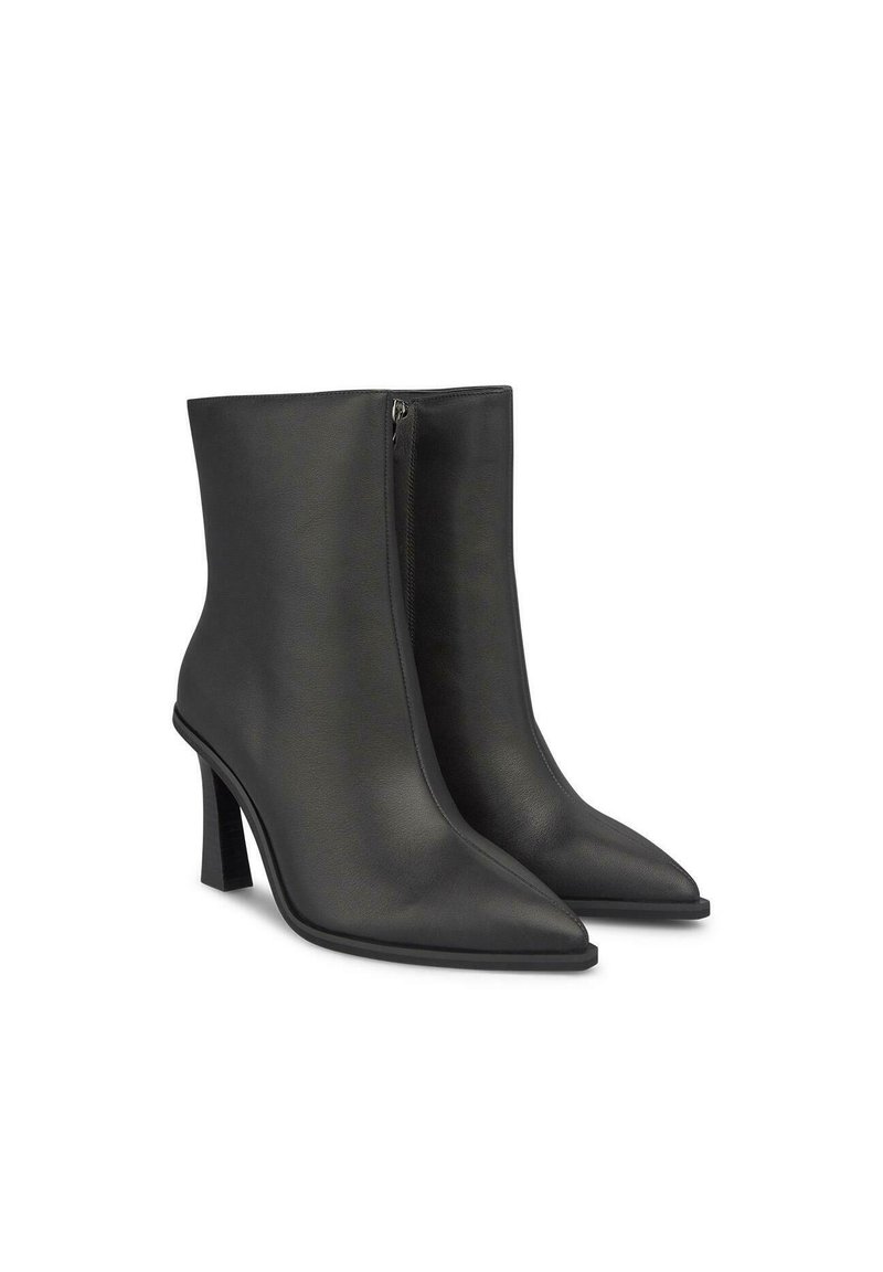 Stivali Neri Stivaletti Con Risvolto In Lana Alma En Pena