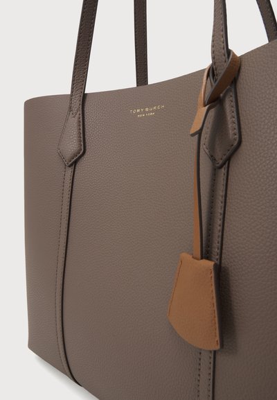 Tory Burch PERRY TRIPLE COMPARTMENT TOTE - Kandekott - clam shell