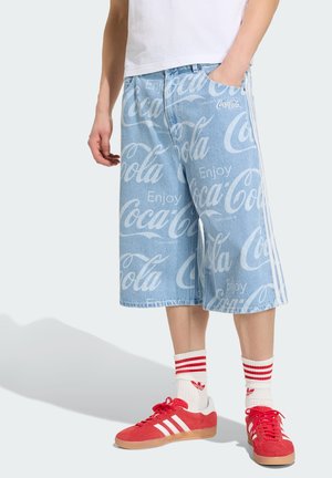 adidas Originals, UNISEX - Τζιν σορτς - indigo denim