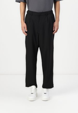 Stoffhose - black denim