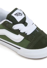 Vans KNU SKOOL ELASTIC LACE - Lauflernschuh - dark olive