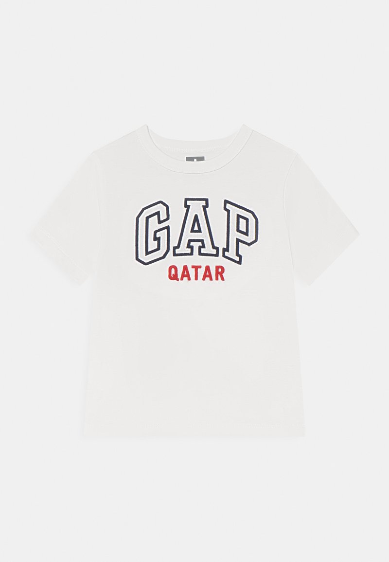 GAP QATAR CITY TEE TODDLER BOY Tshirt imprimé new off white/blanc