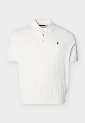 SHORT SLEEVE - Poloshirts - deckwash white/navy