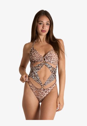 Pin Up Couture, ONE PIECE BEACHWEAR - Costume da bagno - brown