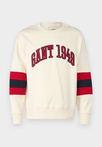 75TH ANNIVERSARY CAPSULE - COLORBLOCK SLEEVE CNECK - Sportska majica - cream