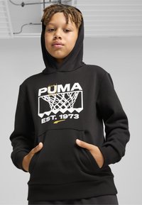 Puma WINNING SHOT - Jersey con capucha - black