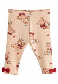Next FRILL REGULAR FIT SET  - Langarmshirt - beige red check bear
