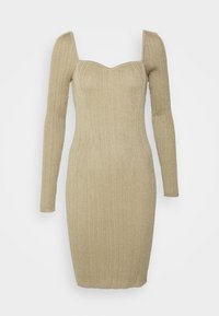 Não selecionado, gilded gold-coloured