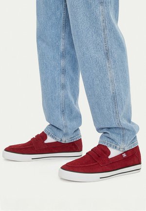 DC Shoes, DC SHOES SNEAKERS MEN'S BURGUNDY 5907964286349 - Sneakers - burgundy