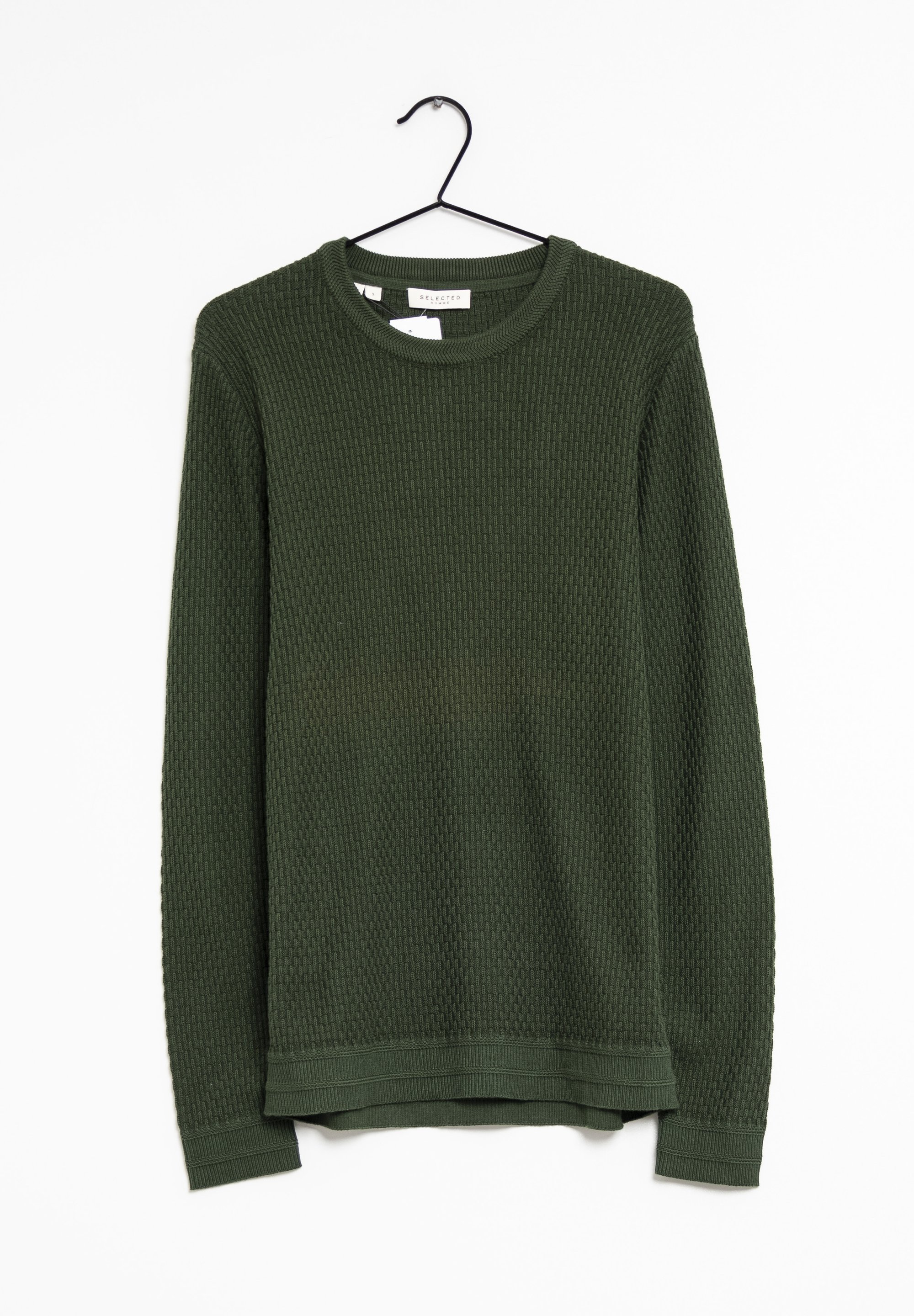 Selected Homme Strickpullover green/grün (Pre-owned)
