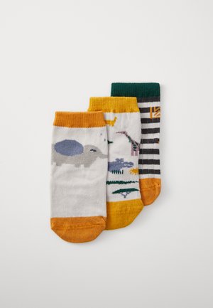 SILAS SOCKS UNISEX 3 PACK - Chaussettes - multi-coloured/sandy mix