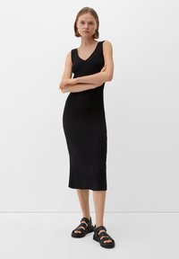 s.Oliver Robe fourreau - schwarz