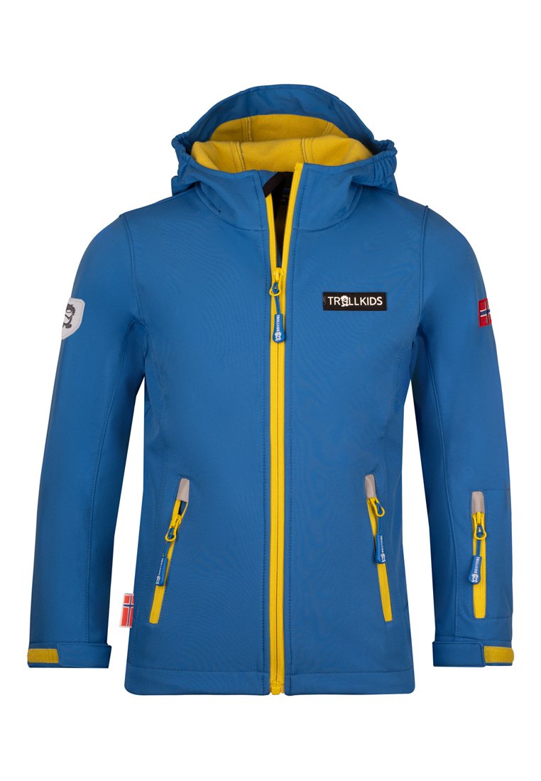 Trollkids Softshelljas blauw Trollkids Softshelljas blauw