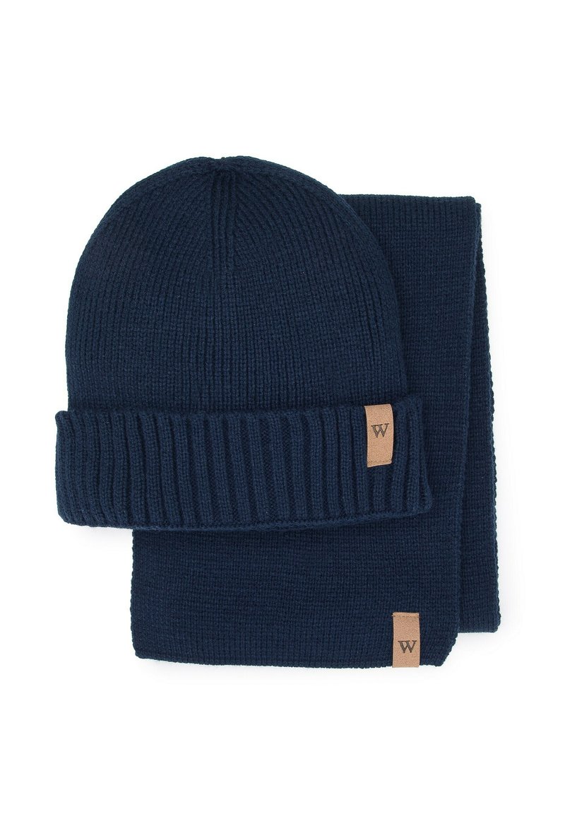 WITTCHEN SET - Sciarpa - dark blue