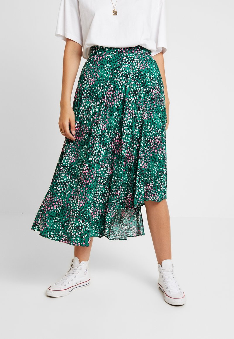 Topshop Jupe trapèze - green