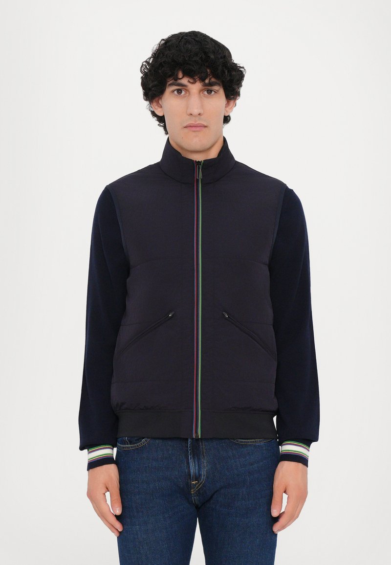 PS Paul Smith - MIXED MEDIA GILET - Veste sans manches - dark blue, Agrandir