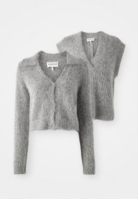 RYDINE SET - Kardigan - grey