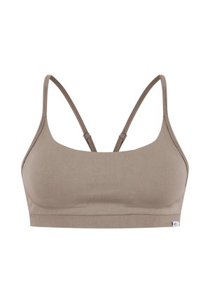 Smilodox, SPORT BH TIMEA - Medium support sports bra - taupe