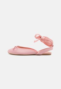 Balerini cu barete - light pink