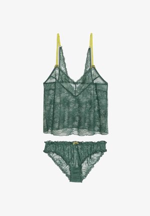 ANNA FRENCH SET - Slip - dark khaki