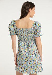 myMo SOMMER - Rochie de zi - hellblau mehrfarbig