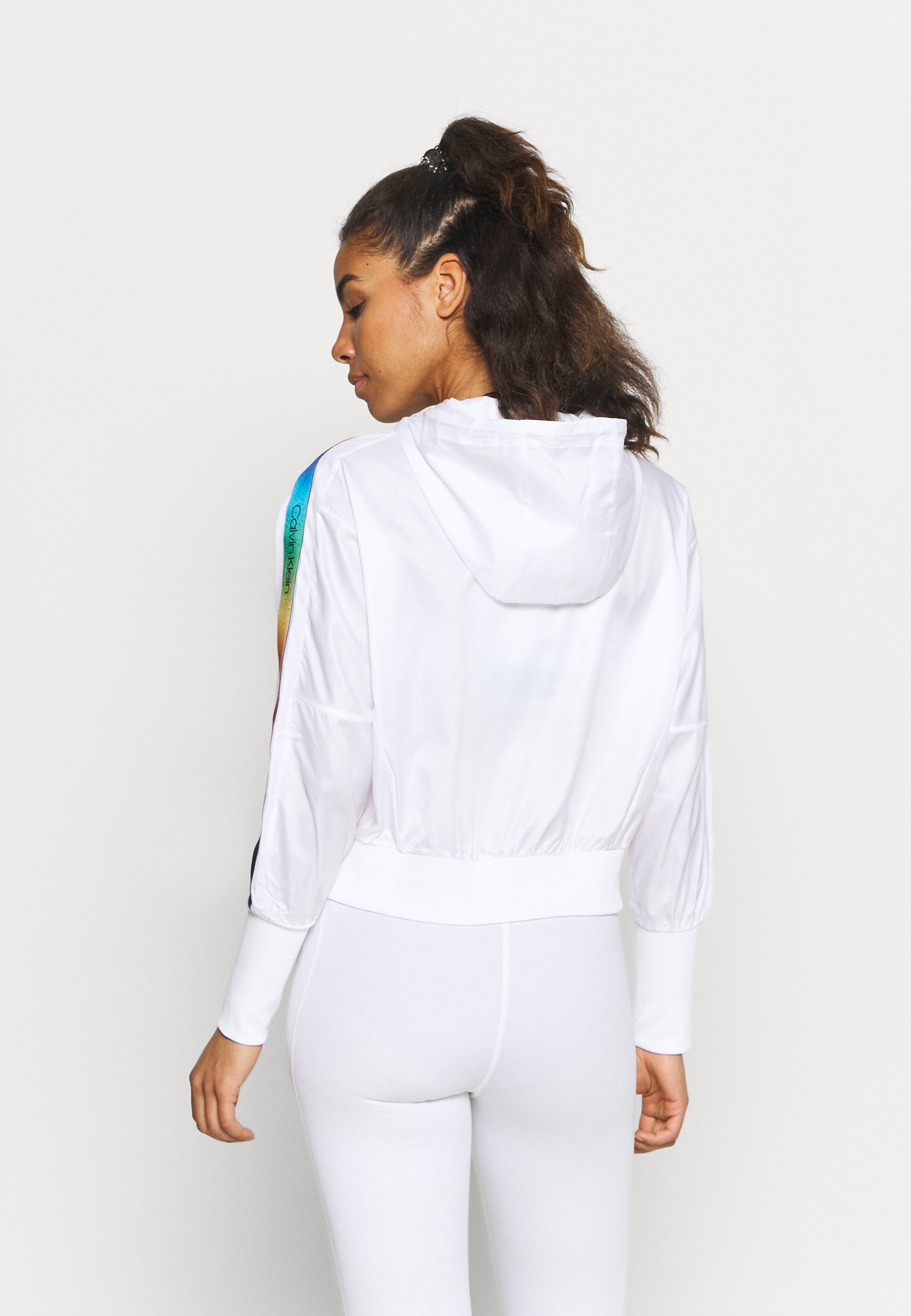 calvin klein performance hooded jacket