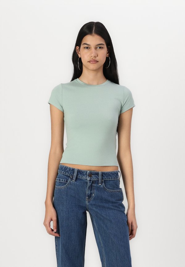 Soft Stretch Seamless Fabric Longline Baby Tee - Basic T-shirt