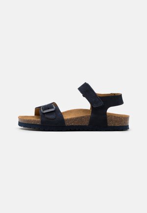 LEATHER - Sandalen - dark blue
