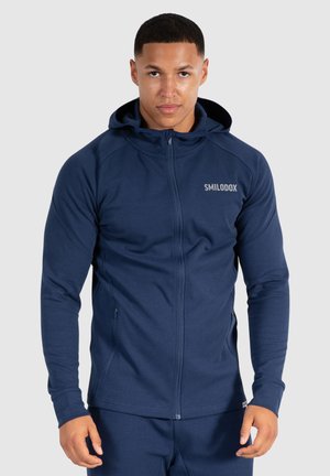 Smilodox MAISON - Zip-up sweatshirt - dunkelblau