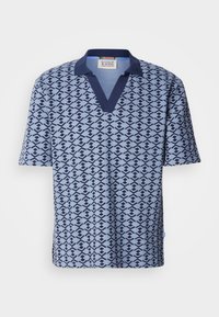 Scotch & Soda PRINTED RELAXED FIT - Poloshirts - faded denim