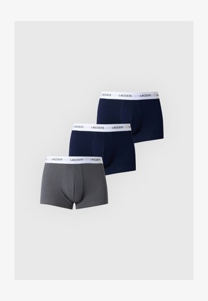 Lacoste, 3 PACK - Боксерки - flagstone/navy blue