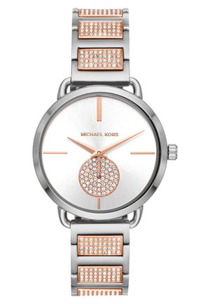 Michael Kors PORTIA - Reloj - roségold-coloured/silber-coloured