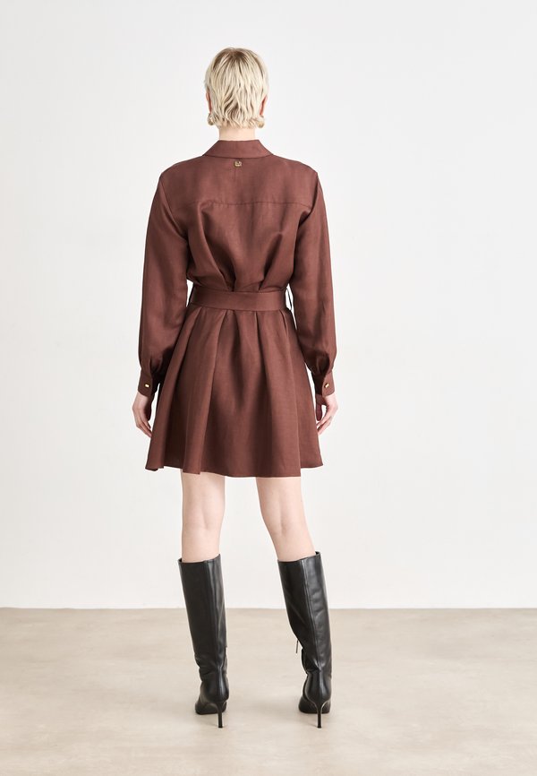 GRETA CHEMISIER DRESS - Shirt dress - cioccolata3