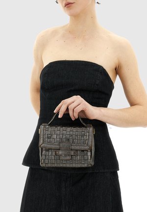 Caterina Lucchi, L013203ND_X3200_F0580_UN_BORSA A TRACOLLA_PARMA - Borsa a mano - antracite t cognac