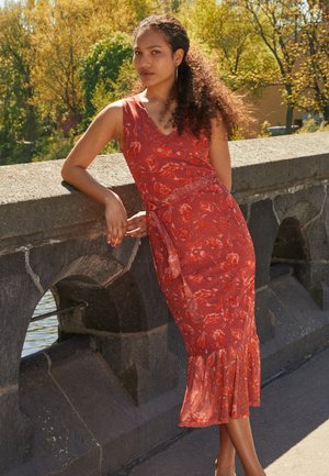 Anna Field Φόρεμα σε ίσια γραμμή - beige/pink/multi coloured