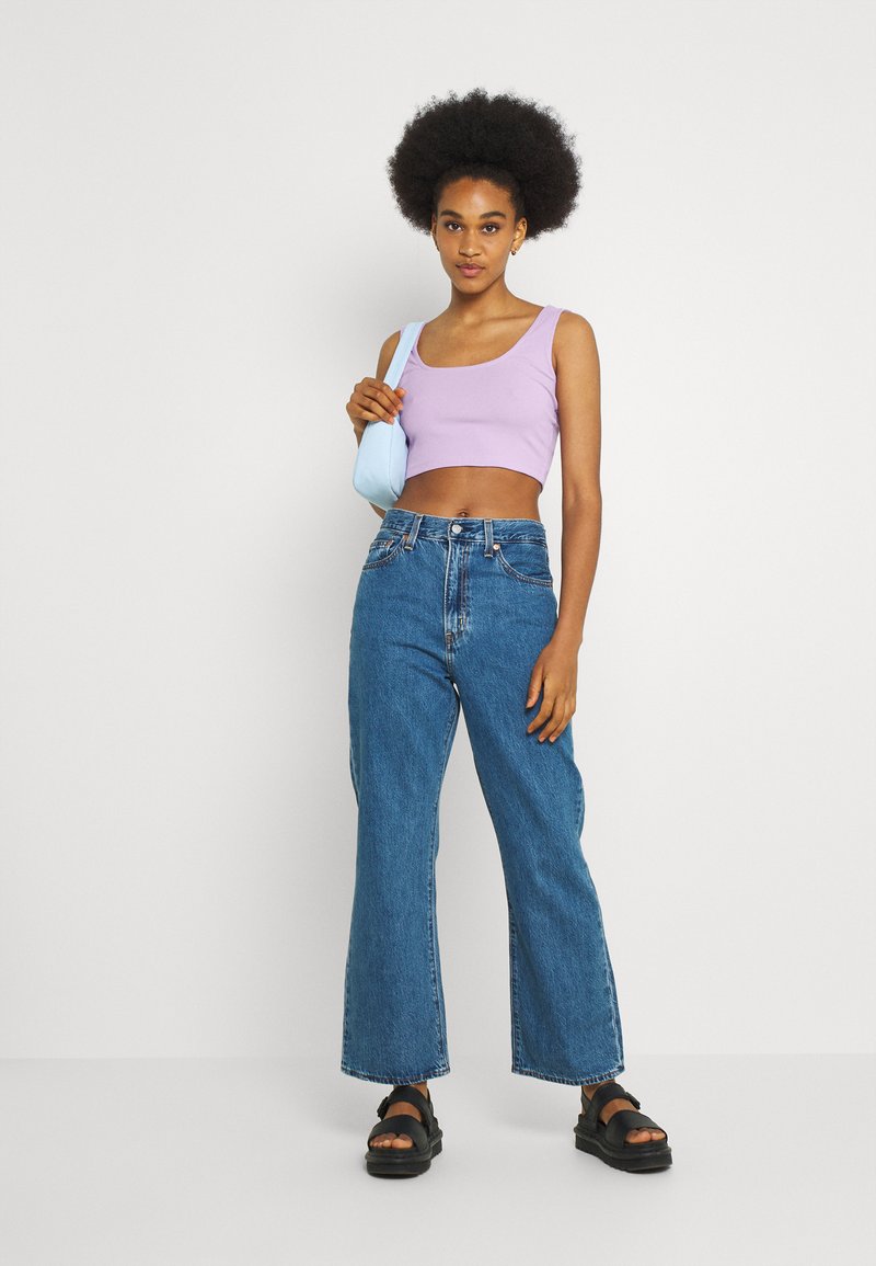 Even&Odd 2 PACK - Top - black/lilac