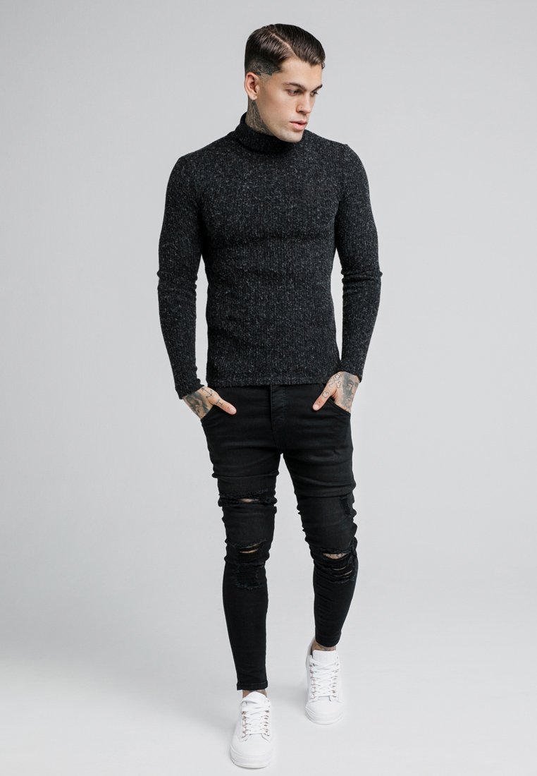 siksilk roll neck jumper