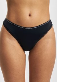 Tommy Hilfiger THONG MICRO 3 PACK - String - light pink rouge desert sky
