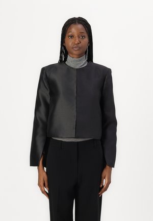RUTHIE CROPPED LONG SLEEVE - Blazer - black