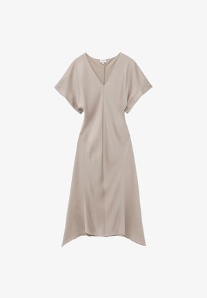 & OTHER STORIES, & OTHER STORIES V-NECK MAXI DRESS - Robe de jour - stone beige