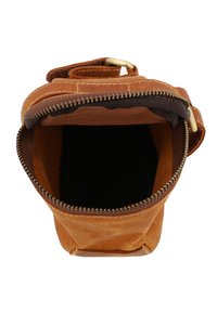 Gusti Leder UNISEX brązowy melanż