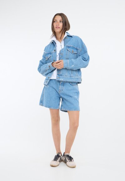 BALL BASERRE CLASSIC DENIM JACKET - Farmerdzseki - light blue denim